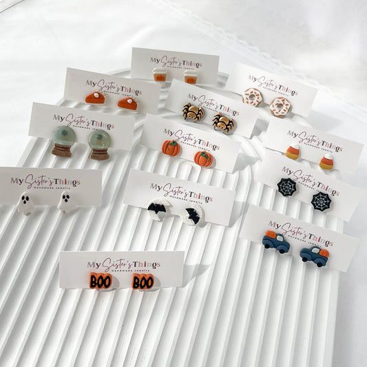 FALLOWEEN STUD EARRINGS (MULTIPLE OPTIONS)